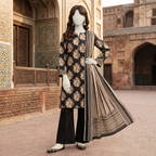 ZH2|Classic Printed 3-Piece Unstitched Lawn Suit |(LPU-5059)