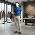 ZH2|Premium Men’s Blue Polo Shirt|(7005)