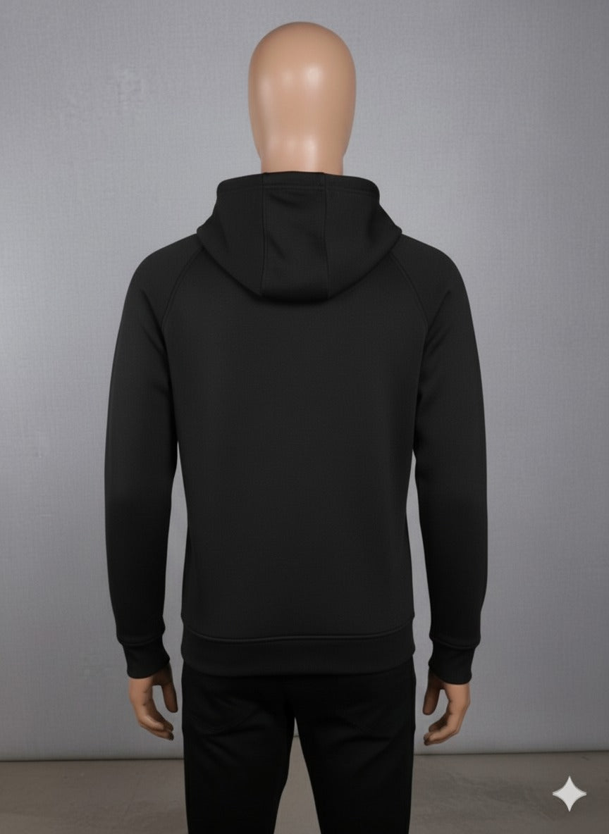 Spyder Men's Stealth Performance Full-Zip Hoodie – Classic Black (7004)