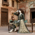 Premium 3-piece printed unstitched lawn suit collection by ZH2 Store