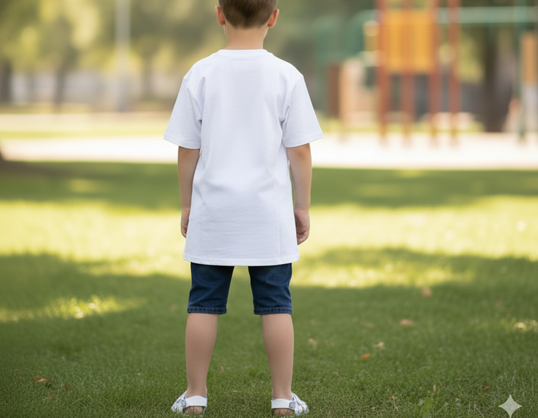 Boys T-Shirt In White Colour