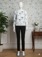 Imported Floral Bomber Jacket  (9006)