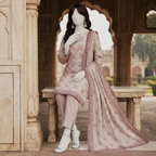 ZH2 Store Premium 3-Piece Unstitched Printed Lawn Suit