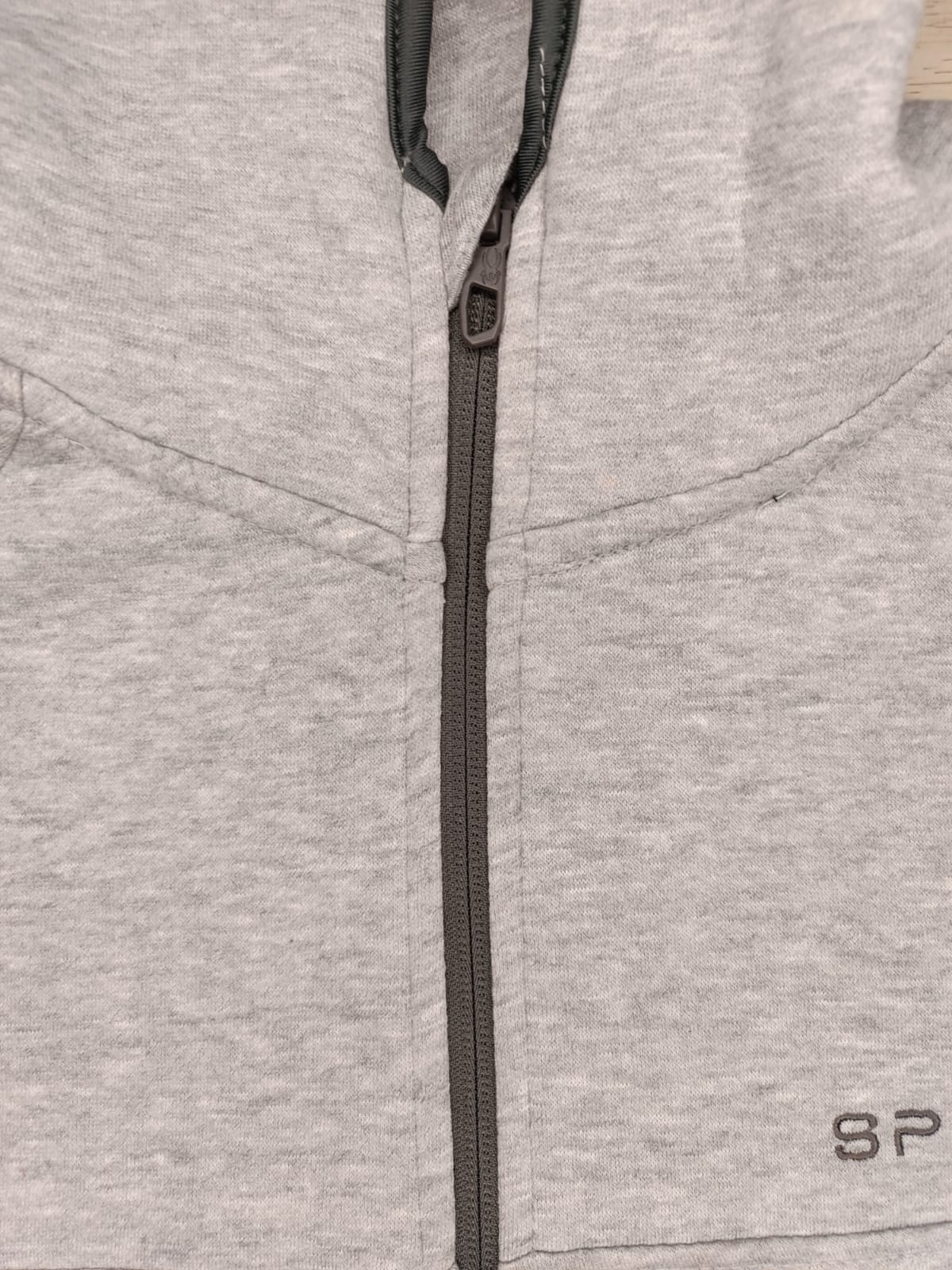 Spyder Men's Performance Full-Zip Hoodie – Light Grey Mélange (7004)