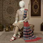 ZH2-STORE-elegant-beige-3-piece-cotton-silk-suit-sitting-view-mannequin