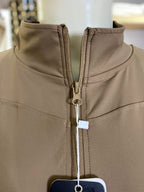 High-Performance Zip-Up Activewear Set | Seamless Leggings & Jacket (9005)