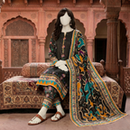 printed 3-piece unstitched lawn suit by ZH2 Store