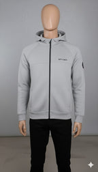 Spyder Men's Performance Full-Zip Hoodie – Light Grey Mélange (7004)