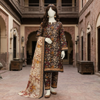 Premium 3-piece printed unstitched lawn suit collection by ZH2 Store