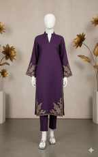 Heritage Embroidered Unstitched Lawn Collection – Premium 2026 Edition (LEU 5045)