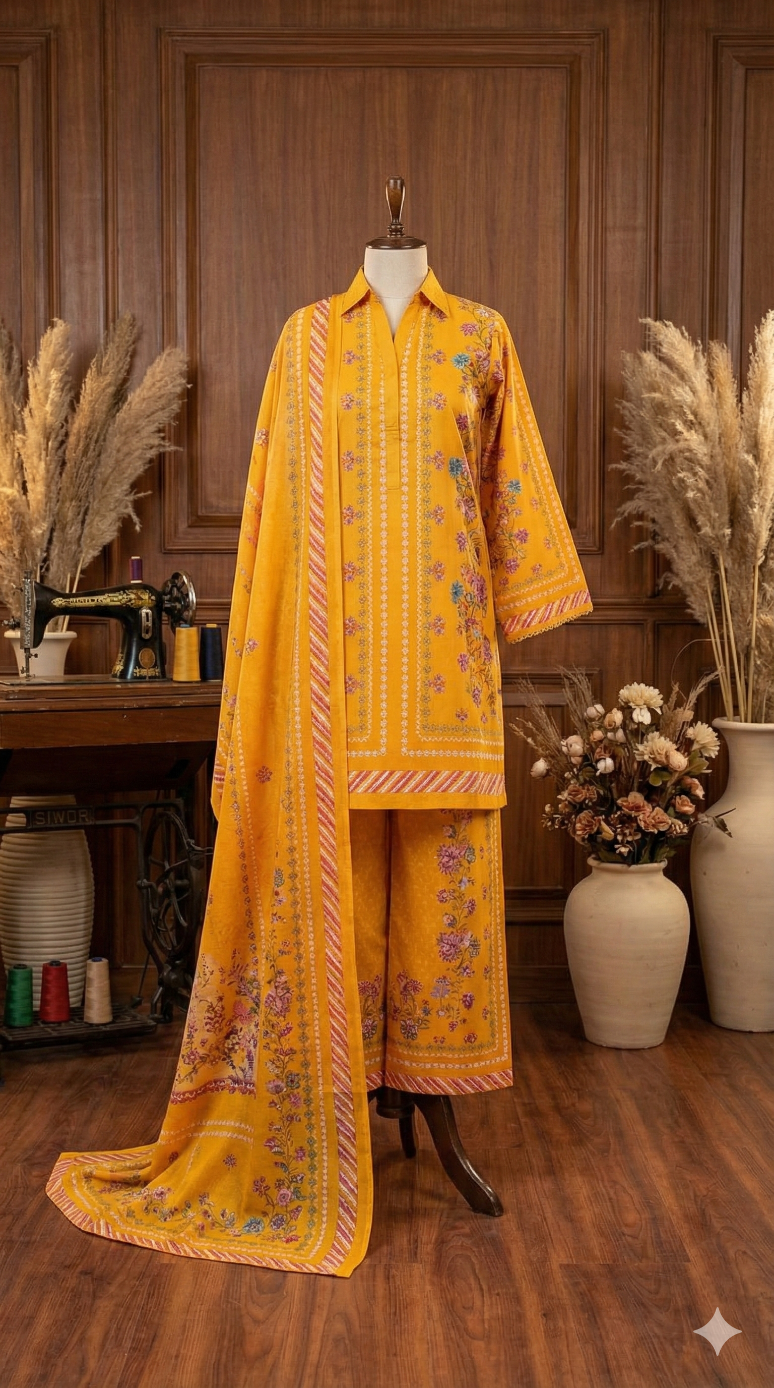Summer Symphony | Unstitched Printed Lawn Suits Vol. 1 - ZH2 Store (LPU 5030)
