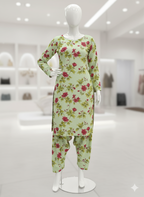 Ladies unstitched 2pcs suit