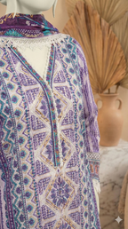 Signature Summer Collection | Luxury Digital Print Suits - ZH2 Store (LPU 5029)