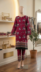 Vintage Floral & Tribal Border 2-Piece Set (PCU 5023)