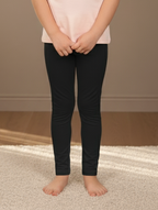 Buttery Soft Essential Leggings Collection - Kids & Adults Plain Solid Color Tights - Multi-Pack Options (1036)