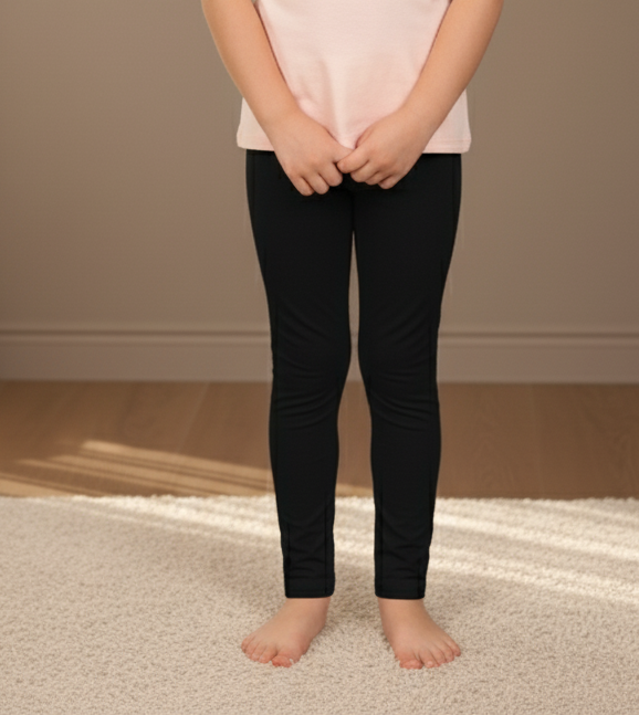 Buttery Soft Essential Leggings Collection - Kids & Adults Plain Solid Color Tights - Multi-Pack Options (1036)