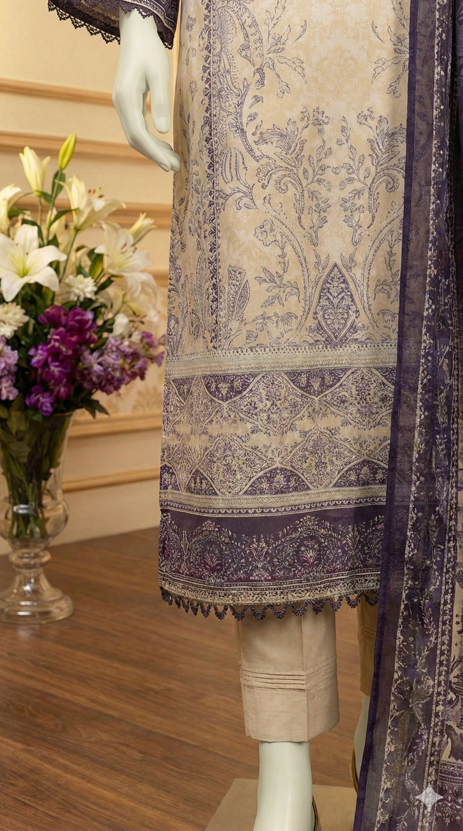 Signature Summer Collection | Luxury Digital Print Suits - ZH2 Store (LPU 5029)