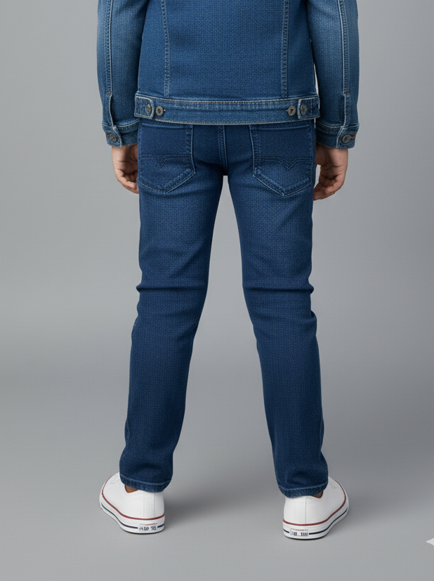 Kids' Everyday Comfort Stretch Denim Jeans – (1028)