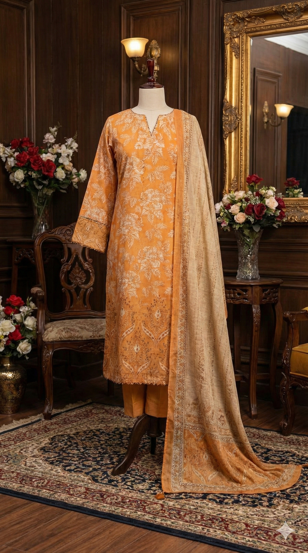 Summer Symphony | Unstitched Schiffli & Digital Printed Lawn - ZH2 Store (LCKU 5031)