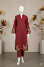 Heritage Embroidered Unstitched Lawn Collection – Premium 2026 Edition (LEU 5045)