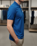 ZH2 Men's Performance Polo Shirt – Vibrant Royal Blue (7005)