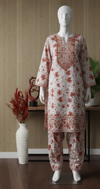 Premium Cotton 2-Piece Unstitched Suit (PCU-5022)