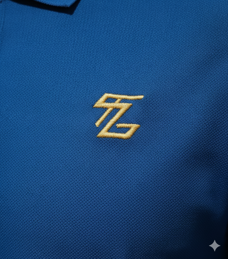 ZH2 Men's Performance Polo Shirt – Vibrant Royal Blue (7005)