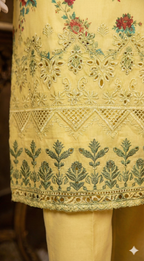Summer Symphony | Unstitched Schiffli & Digital Printed Lawn - ZH2 Store (LCKU 5031)