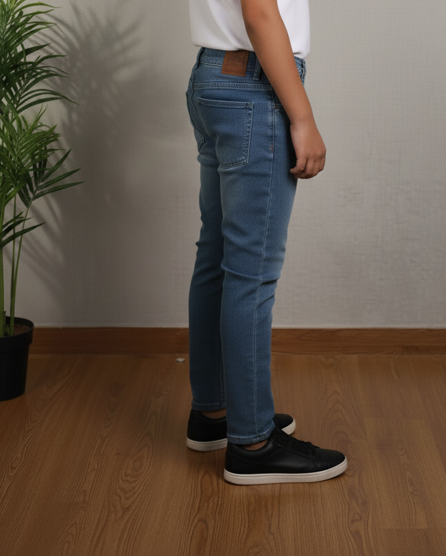 Kids' Everyday Comfort Stretch Denim Jeans – (1028)