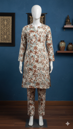 Premium Cotton 2-Piece Unstitched Suit (PCU-5022)