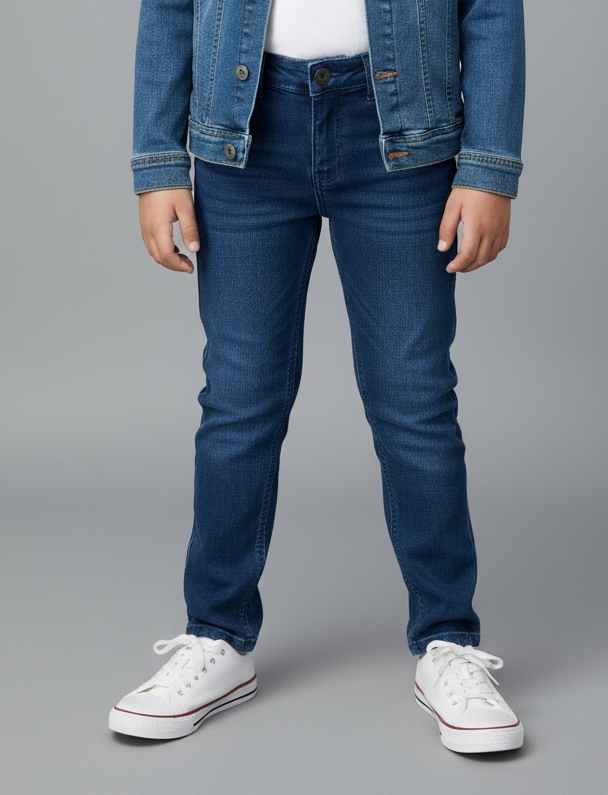 Kids' Everyday Comfort Stretch Denim Jeans – (1028)
