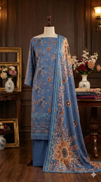 Summer Symphony | Unstitched Schiffli & Digital Printed Lawn - ZH2 Store (LCKU 5031)