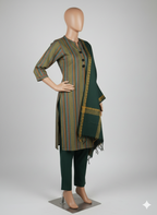 Cotton Unstitched 3-Piece Suit (SCU-5001)