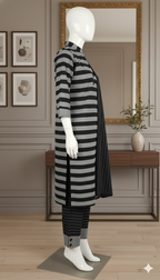 Cotton Unstitched 3-Piece Suit (SCU-5021)