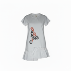 Girl's Dresses Jumping Meters New Arrival  Girls Dresses  Hot Selling Summer Children's Clothes Short Sleeve Cute Cotton Kid Dress