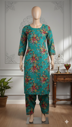 Premium Cotton 2-Piece Unstitched Suit (PCU-5022)