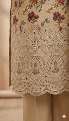 Summer Symphony | Unstitched Schiffli & Digital Printed Lawn - ZH2 Store (LCKU 5031)