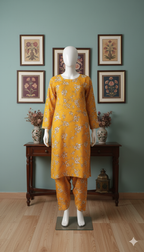 Premium Cotton 2-Piece Unstitched Suit (PCU-5022)