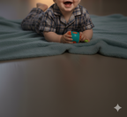 Boys' Classic Plaid Night Suit Set | Short Sleeve Pajama Top & Long Pants (1024)