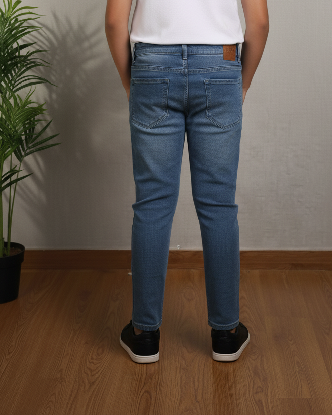 Kids' Everyday Comfort Stretch Denim Jeans – (1028)