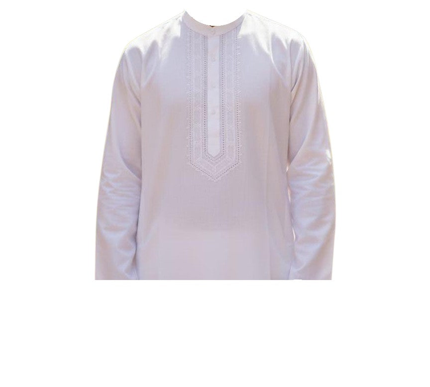 Gents Kurta White Colour Best Quailty Multani Hand Made