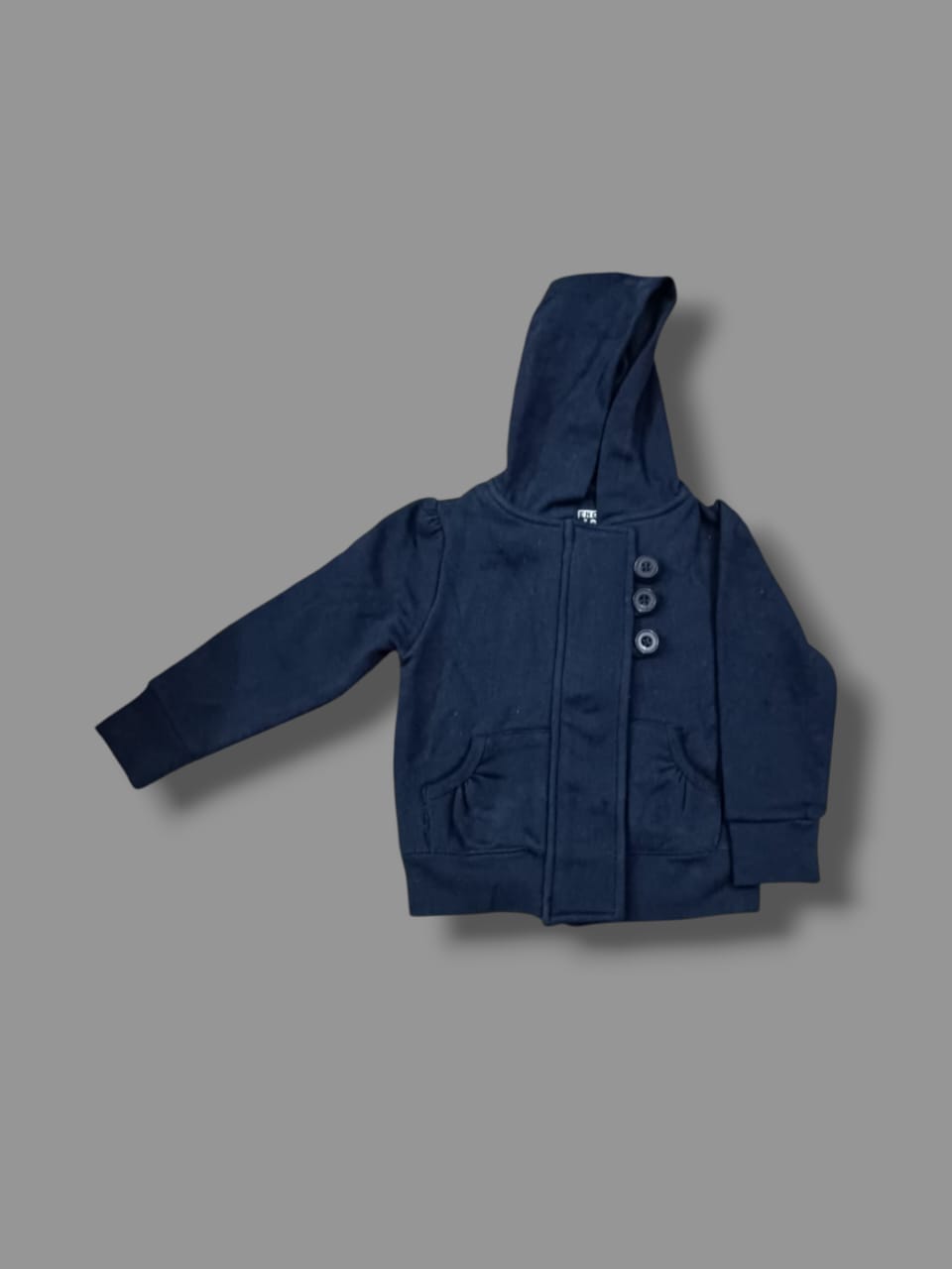 Toddler Kids Unisex French Toast Navy Hooded Jacket