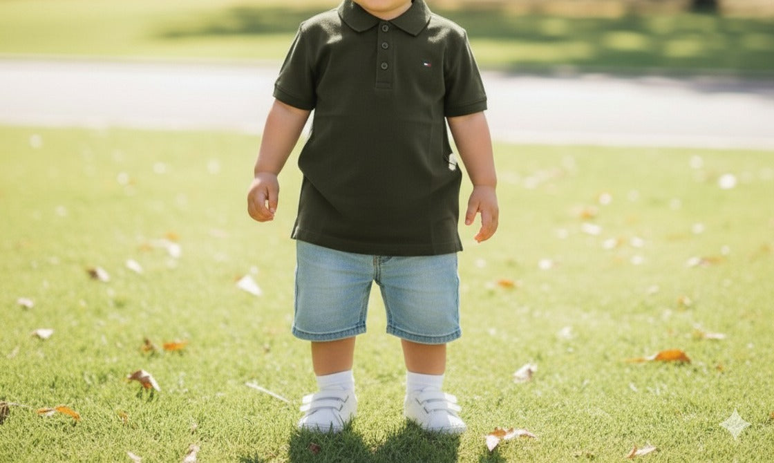 Summer Vibes:  Boys' Cool and Comfy Polo Shirt Collection