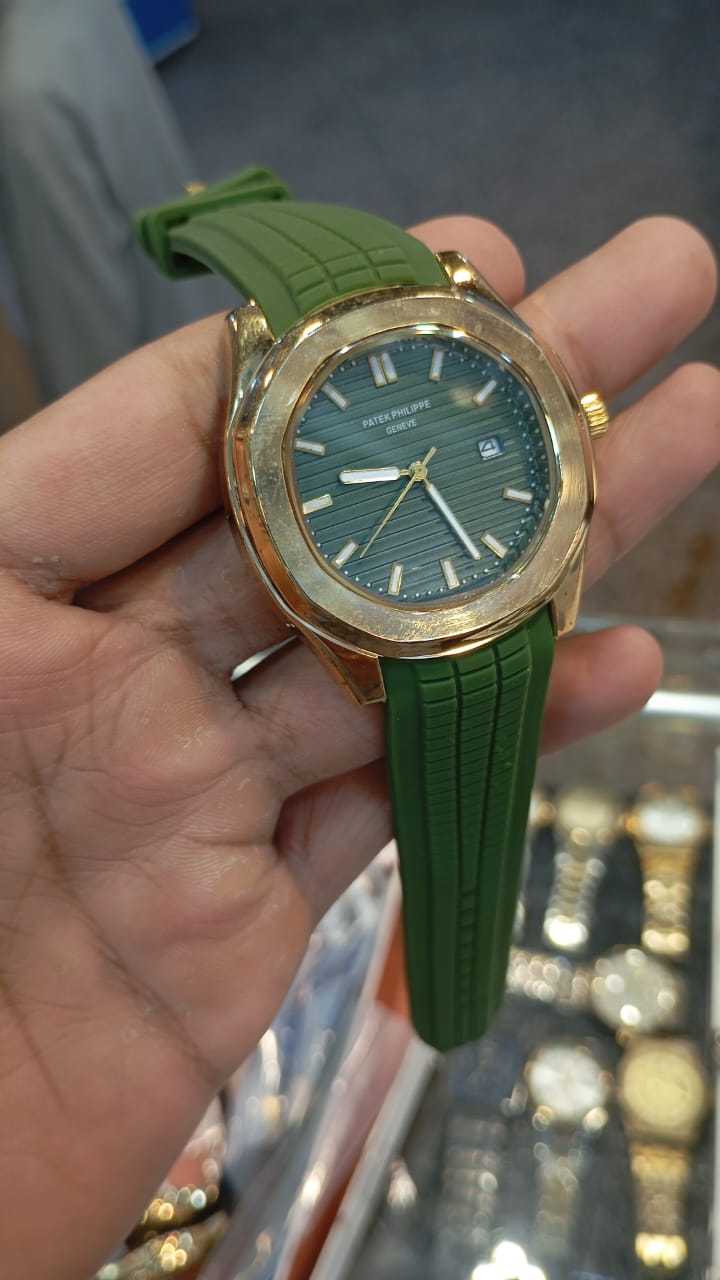 Patek Phillipe Aquanaut Strap Watch