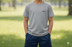 100% Soft Cotton PK Round Neck T-shirt