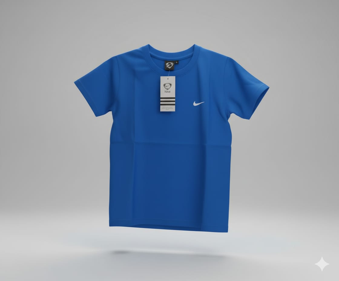 100% Soft Cotton PK Round Neck T-shirt
