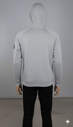 Spyder Men's Performance Full-Zip Hoodie – Light Grey Mélange (7004)