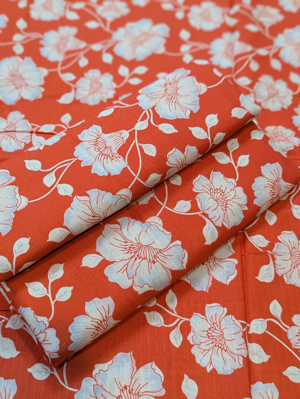 Ladies unstitched 2pcs suit