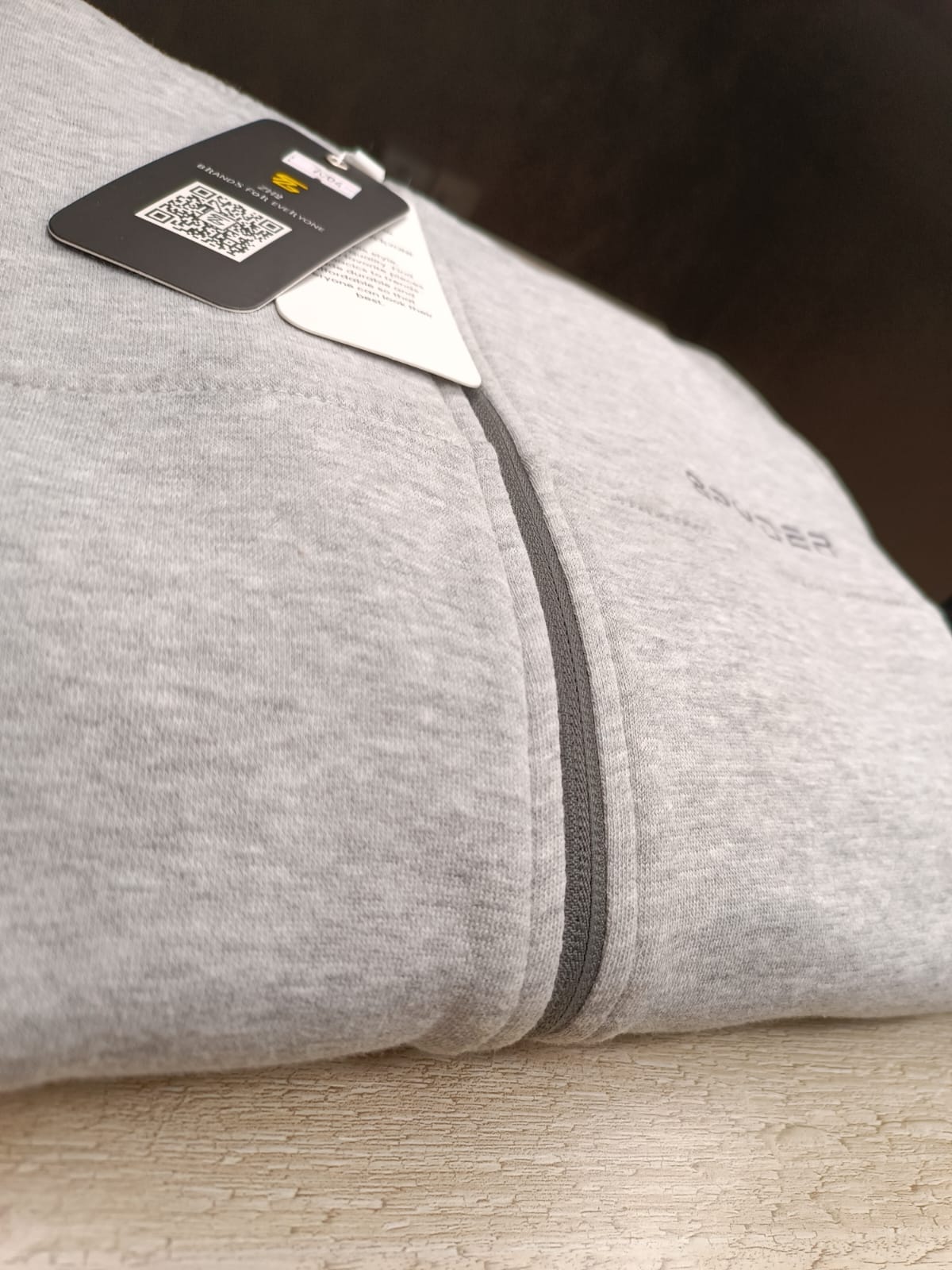 Spyder Men's Performance Full-Zip Hoodie – Light Grey Mélange (7004)