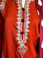 Festive Wear/ Luxurious Embroidered 3-Piece Ensemble (CSS-3011)